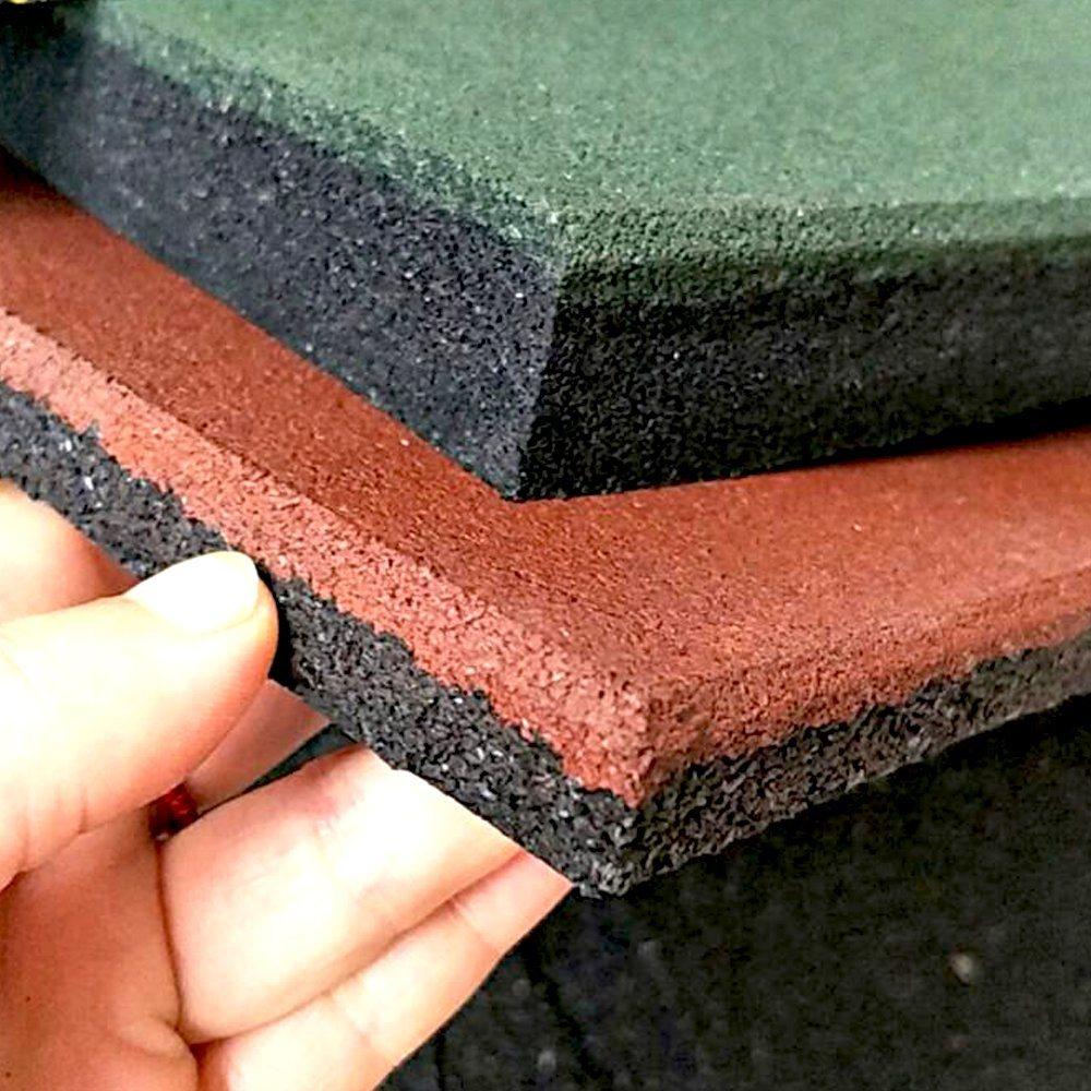 Heavy Duty Interlocking Gym Mat Rubber Tiles - Slip Not Co Uk