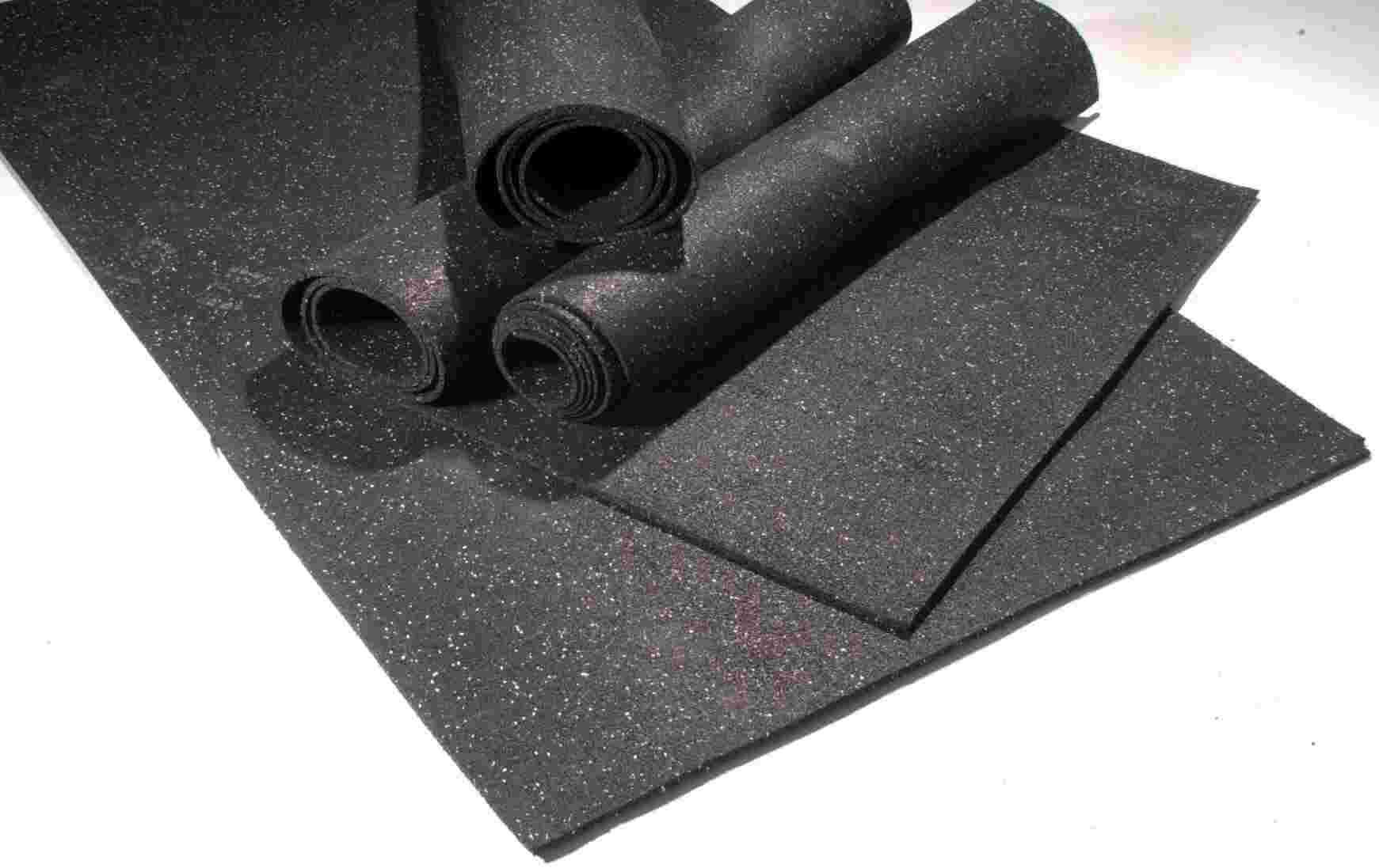 Rubber Gym Flooring Cut Lengths - Slip Not Co Uk