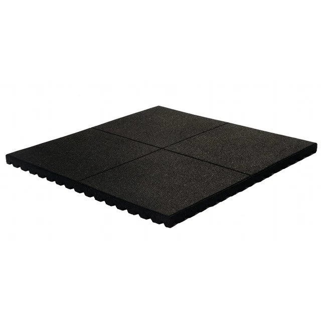 Interlocking Rubber Flooring Tiles