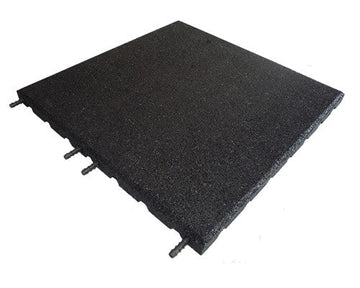 Play Area Safety Interlocking Rubber Tiles