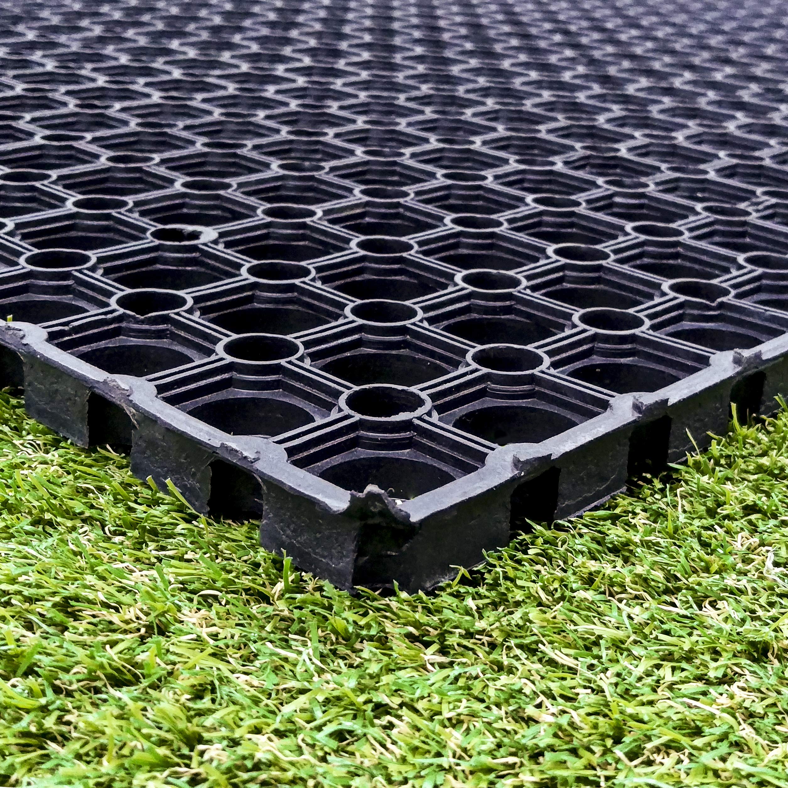 Rubber Grass Mats 23mm 150x100cms with Pegs and Ties - Slip Not Co Uk