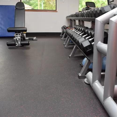 Rubber Gym Flooring Cut Lengths - Slip Not Co Uk