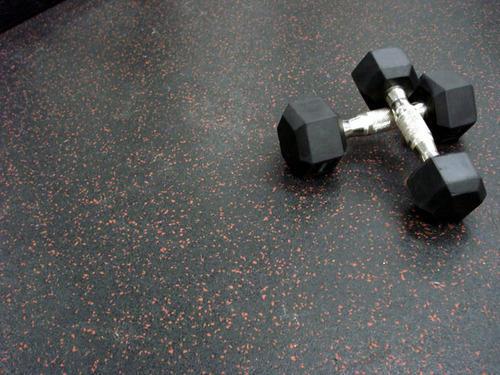 Rubber Gym Flooring Cut Lengths - Slip Not Co Uk