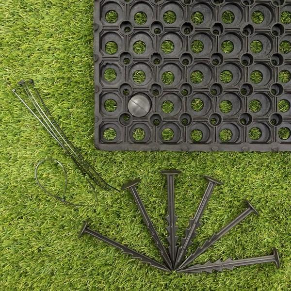 Heavy Duty Rubber Grass Mats - Slip Not Co Uk