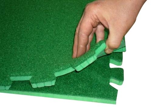 Interlocking Artificial Grass Tiles B - Slip Not Co Uk