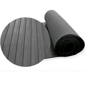 Rubber Gym Flooring Broad Ribbed Rolls - Slip Not Co Uk