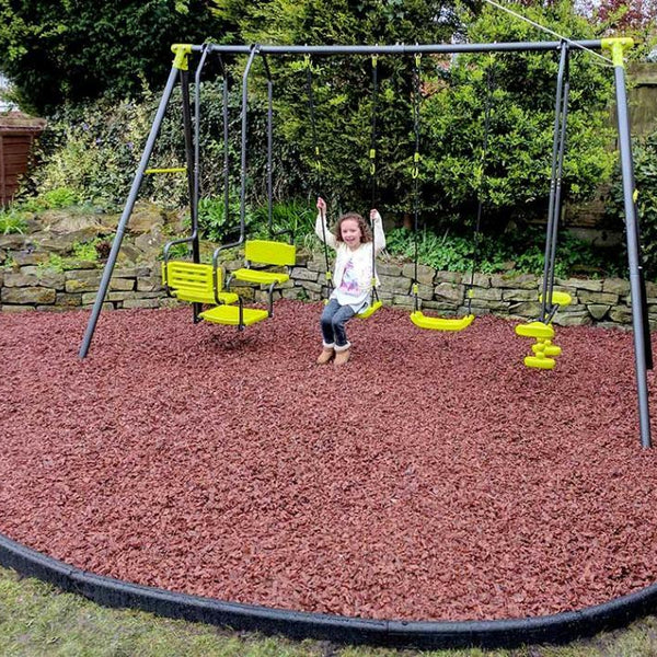 4 Pack Rubber Mulch For Landscaping Garden